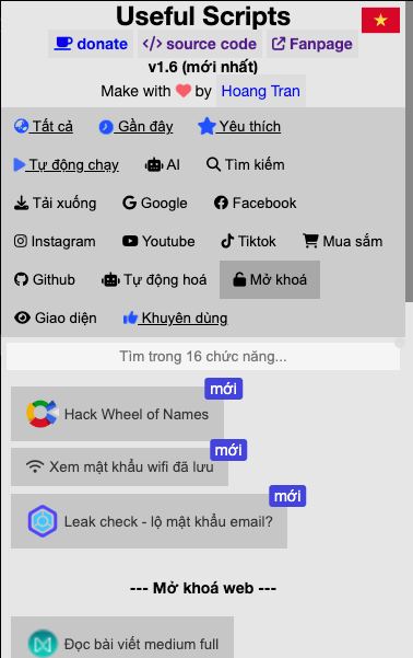 Thông báo cập nhật phiên bản 1.6: Các thay đổi nổi bật: Tải… – hình 1