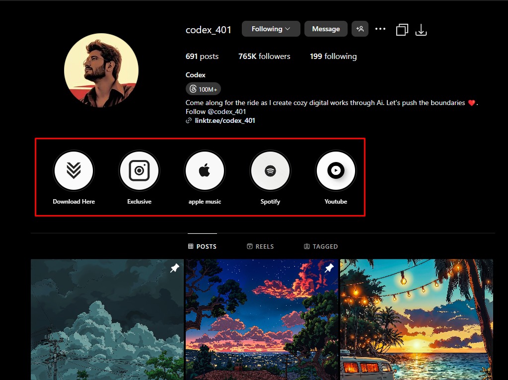 Tất cả Highlight Instagram trong 1 click – hình 1