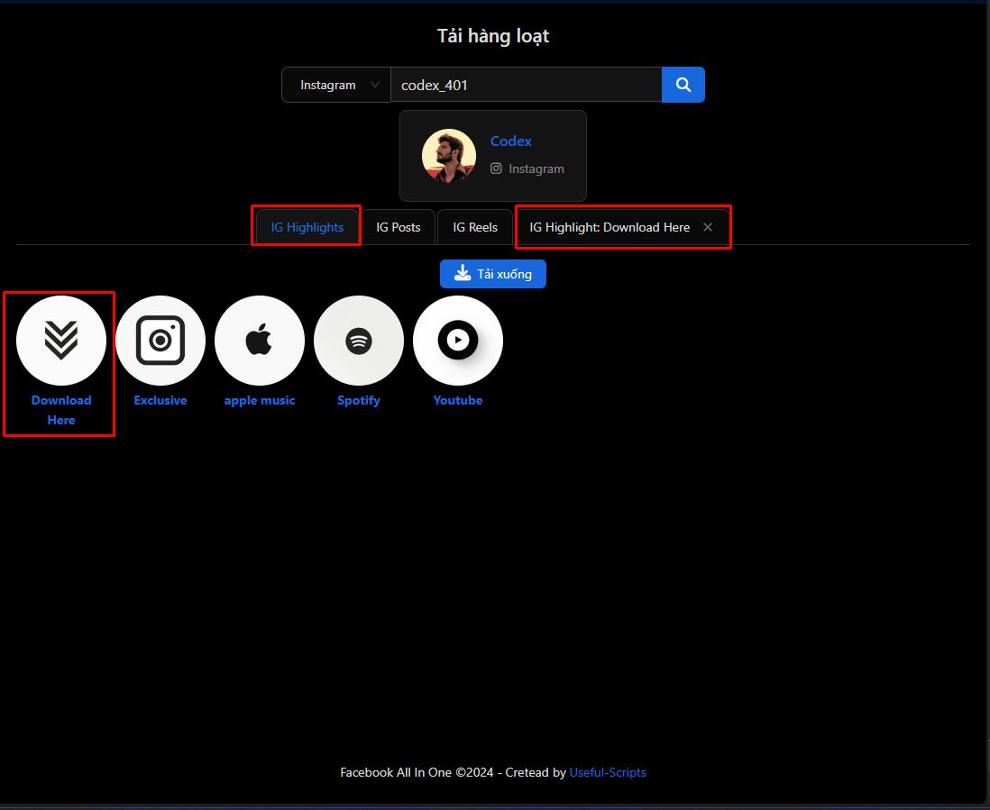 Tất cả Highlight Instagram trong 1 click – hình 2