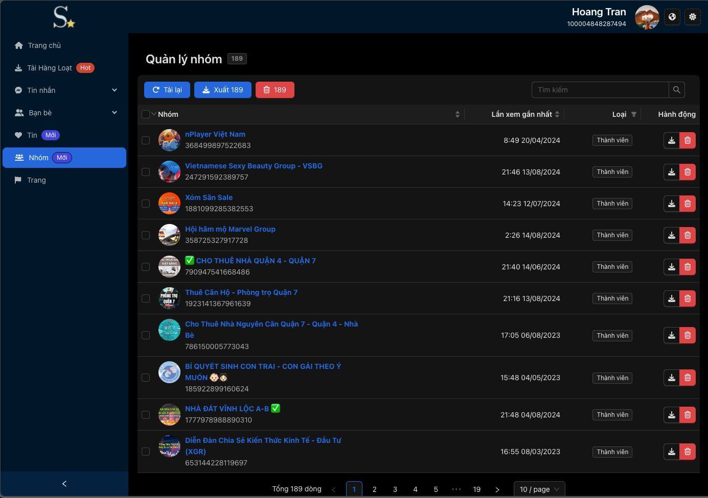 QUẢN LÝ NHÓM đã có trên Facebook all in one – hình 1