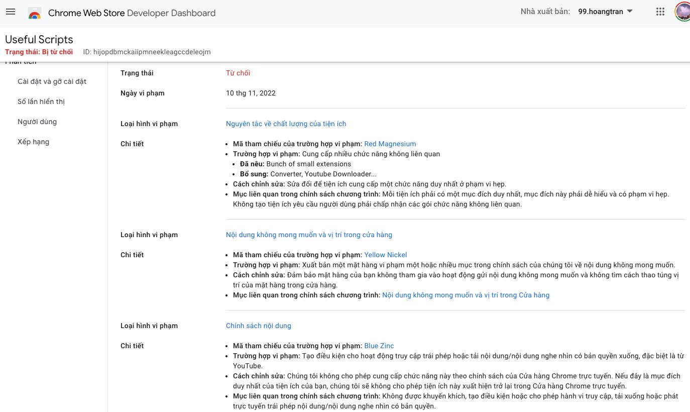 Tại sao Useful Script không có trên chrome webstore? – hình 2