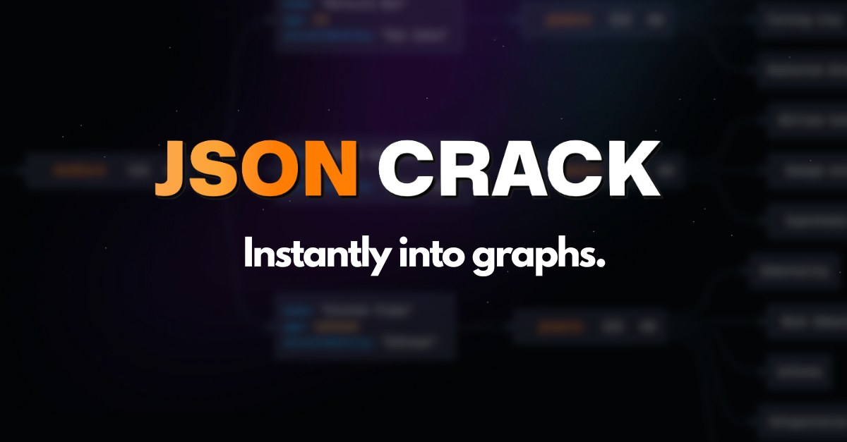 JSON Crack - Hiển thị JSON bằng biểu đồ – hình 1