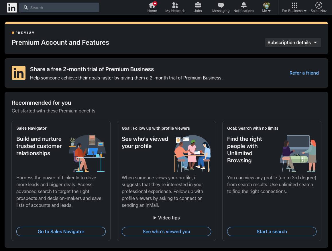 Linkedin Premium 2 tháng cho nguời nhanh tay nhất 😁 – hình 1