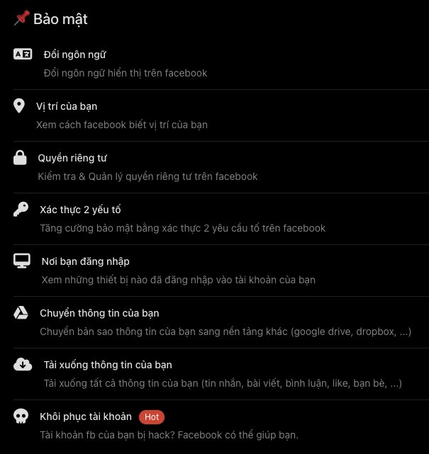 FB AIO MỚI: Phím tắt cho Facebook – hình 3