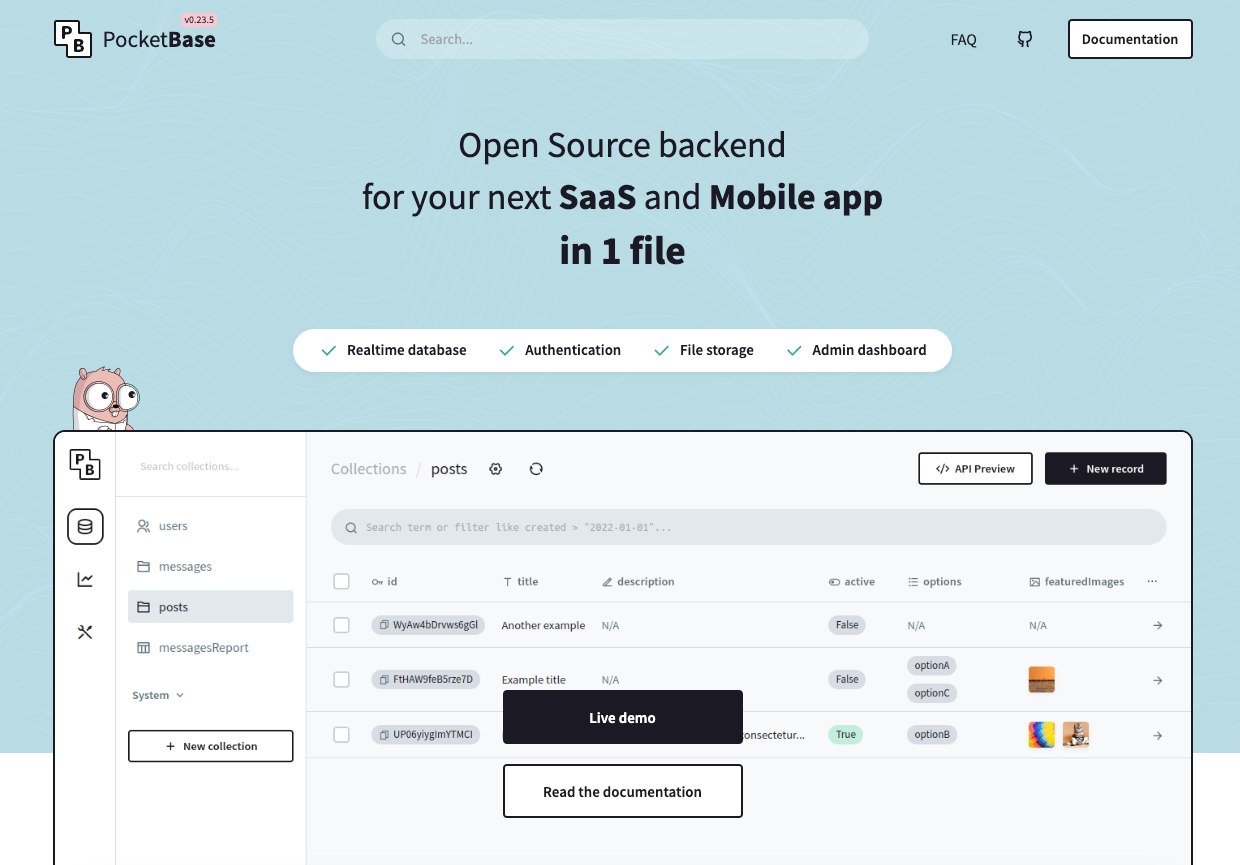 Tạo BE có sẵn database + realtime bằng vài dòng code 👀 – hình 1