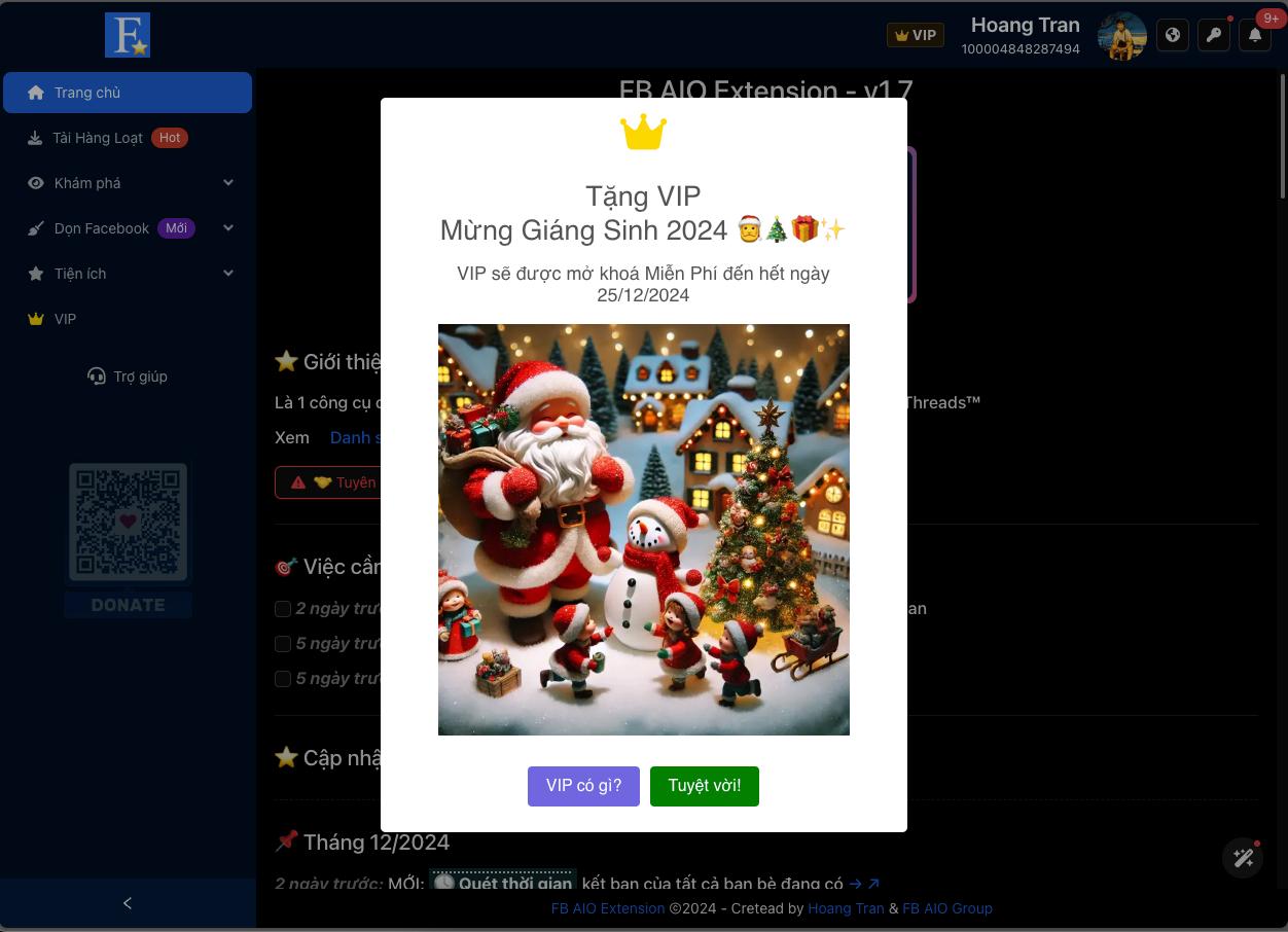 FB AIO - Tiếp lửa Giáng Sinh 2024 🎅🎄🎁✨ – hình 1