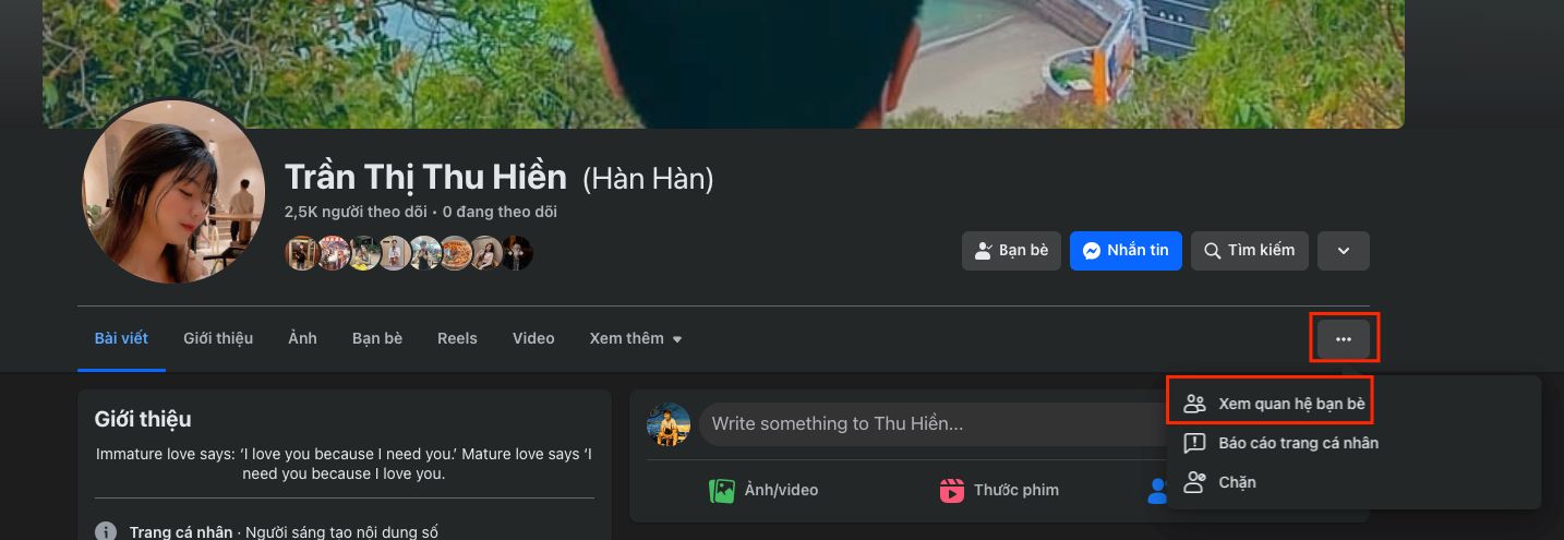 TIP: Xem nhanh điểm chung với người lạ trên fb 👤 – hình 3
