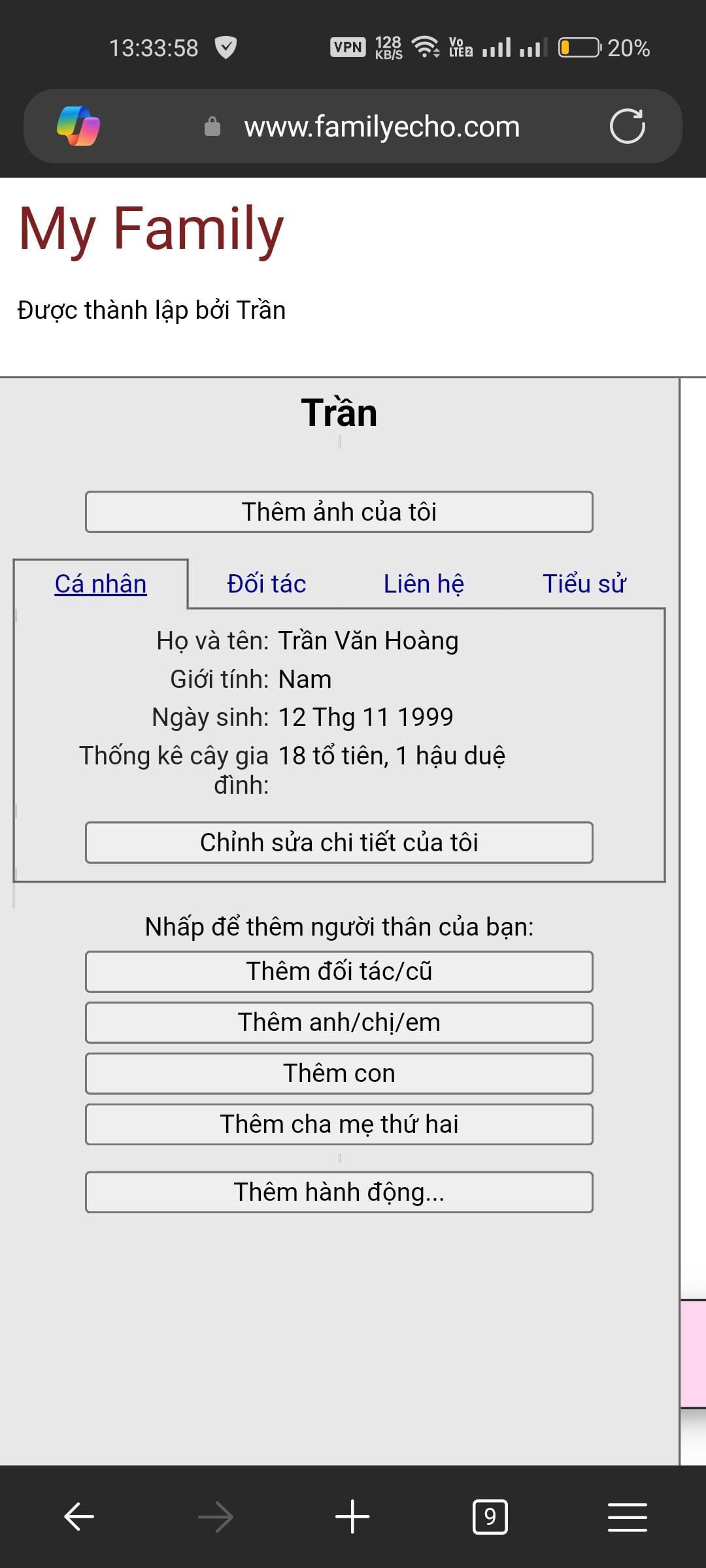 FamilyEcho - Lập gia phả 👌 Sau 1 cái Tết hơi ngại ngùng vì… – hình 2
