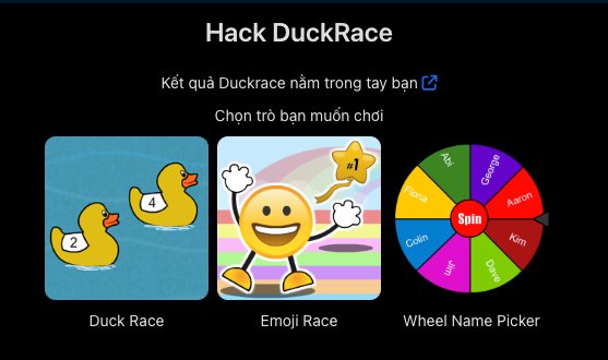 FB AIO: Thao túng kết quả DuckRace 🎲 – hình 2
