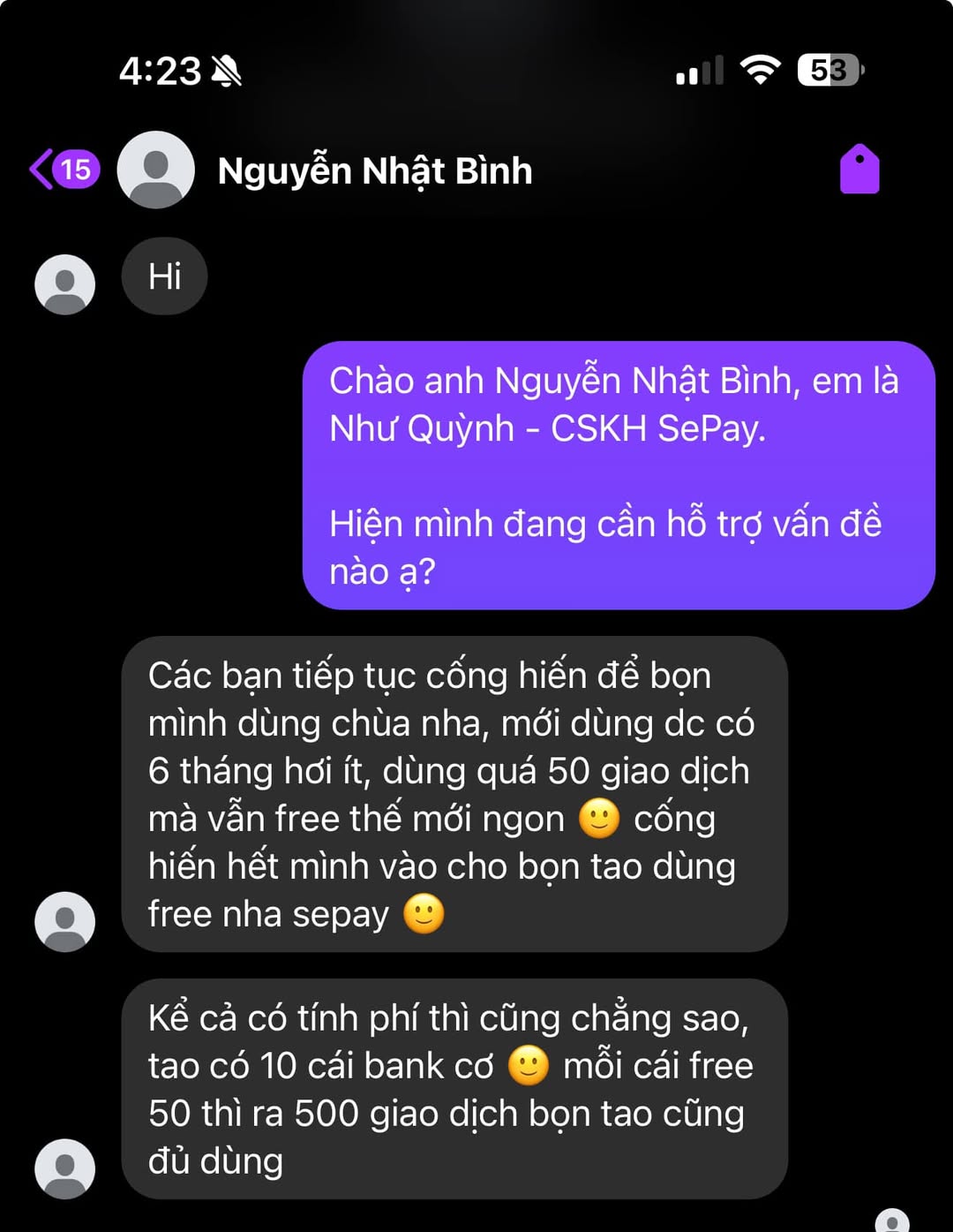 FB AIO cũng đang Cống hiến hết mình vì Khách hàng 🥰 – hình 1