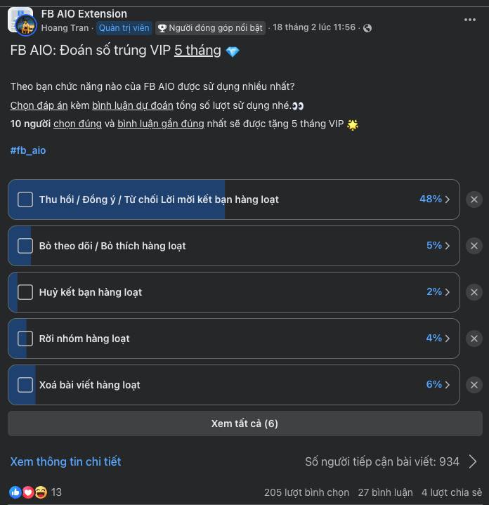 FB AIO: Kết quả trúng 6 tháng VIP 🌟 – hình 2