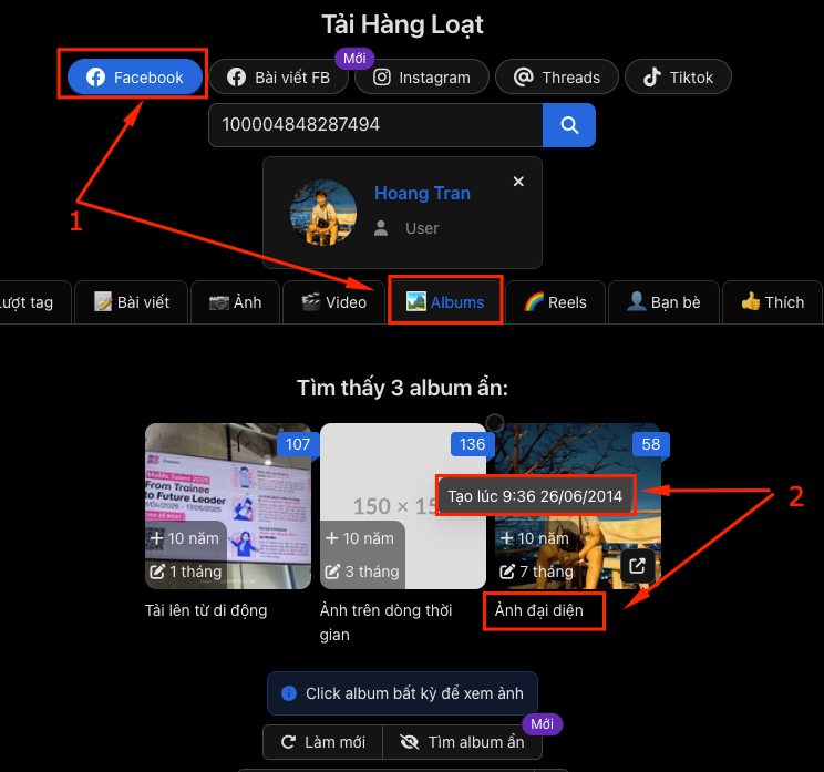 Biết thời điểm tạo tk FB của bất kỳ ai 👀 – hình 2