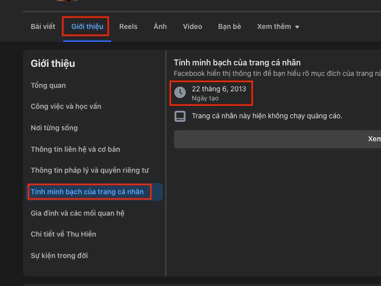 Biết thời điểm tạo tk FB của bất kỳ ai 👀 – hình 1