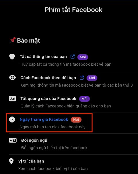 Biết thời điểm tạo tk FB của bất kỳ ai 👀 – hình 4