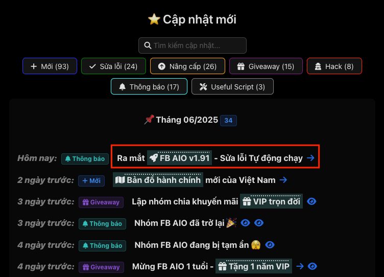 FB AIO version 1.91 đã lên kệ 🌟 – hình 2