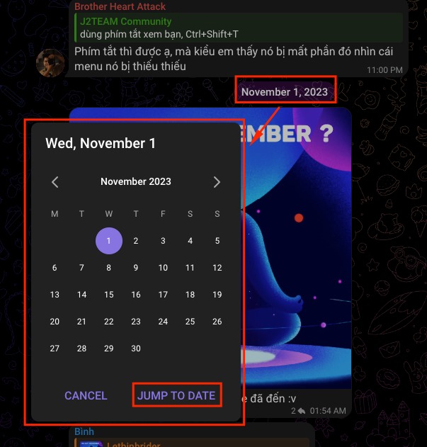 Tip Telegram: Xem tin nhắn cũ tại ngày bất kỳ🕒👀 – hình 2