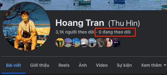 Ẩn danh sách đang theo dõi, mà không cần bỏ theo dõi 🤯 – hình 2