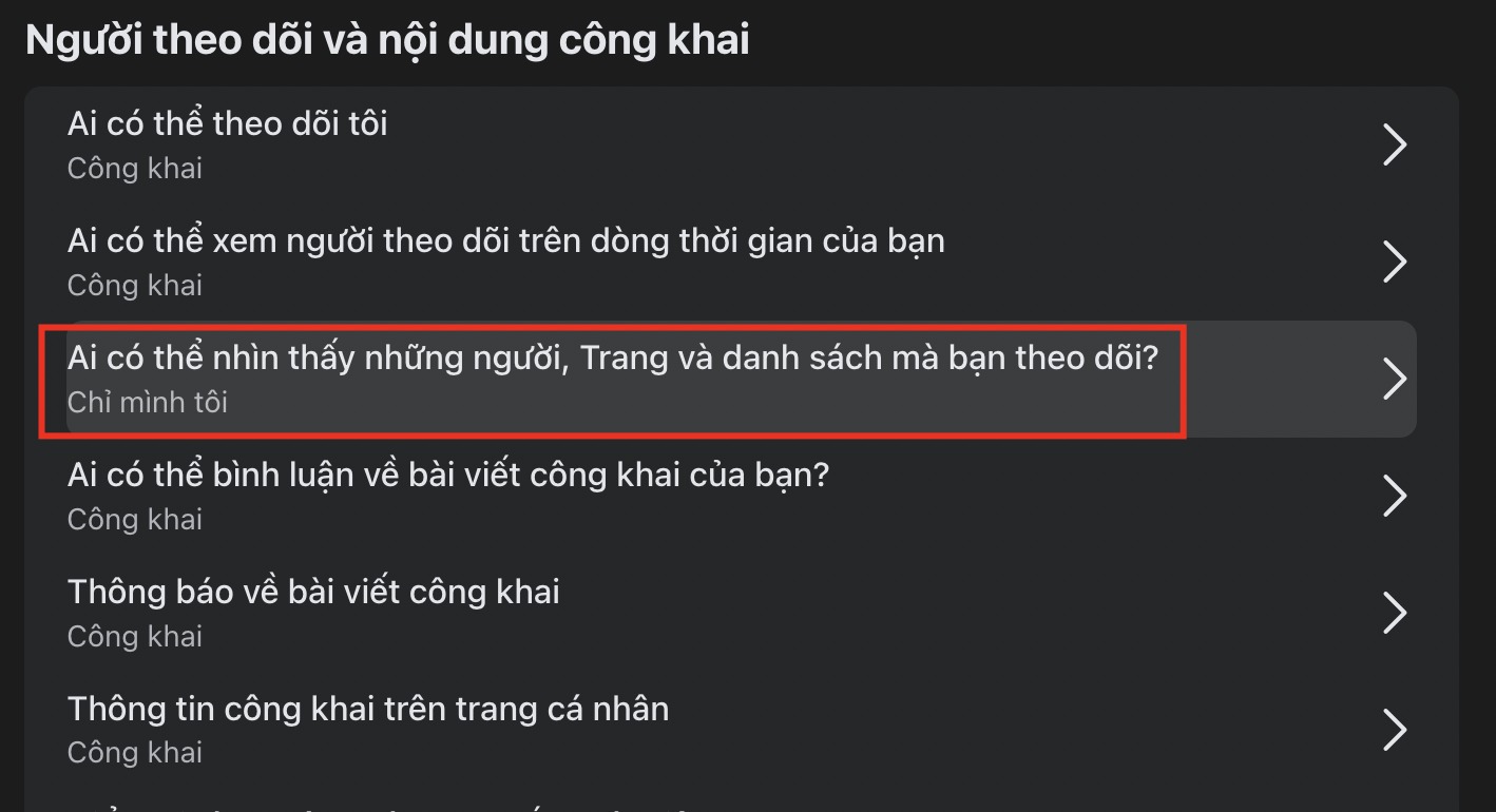 Ẩn danh sách đang theo dõi, mà không cần bỏ theo dõi 🤯 – hình 3