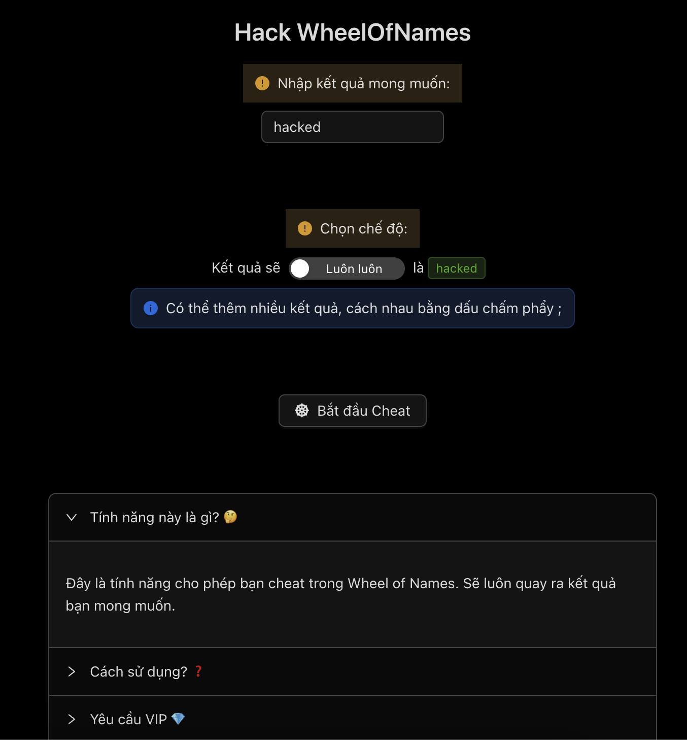 FB AIO x WheelOfName 🌟 – hình 2