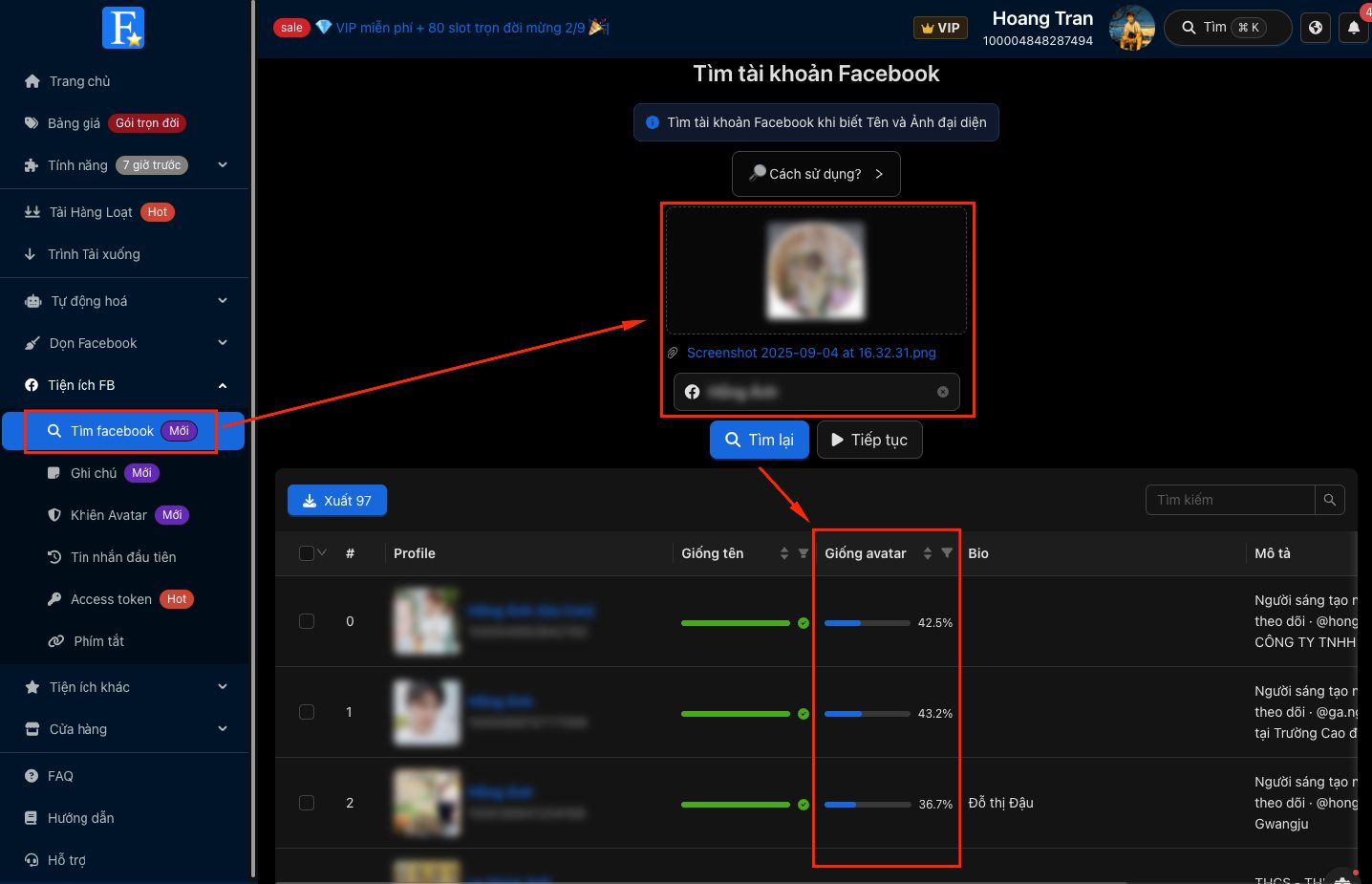 Tìm nick fb khi biết Tên và Ảnh đại diện 👀 – hình 1
