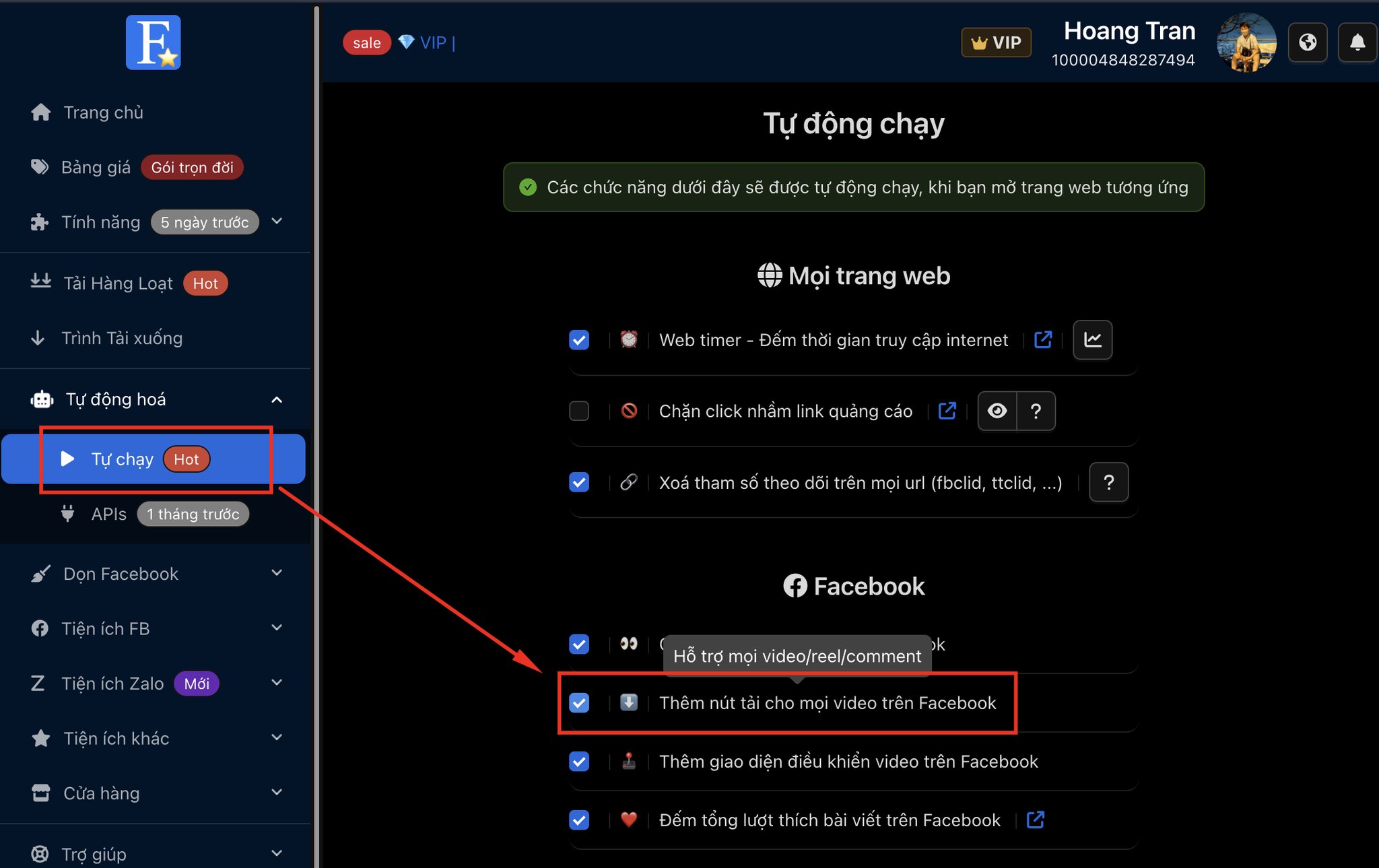 FB AIO - version 1.93 🌟 – hình 3