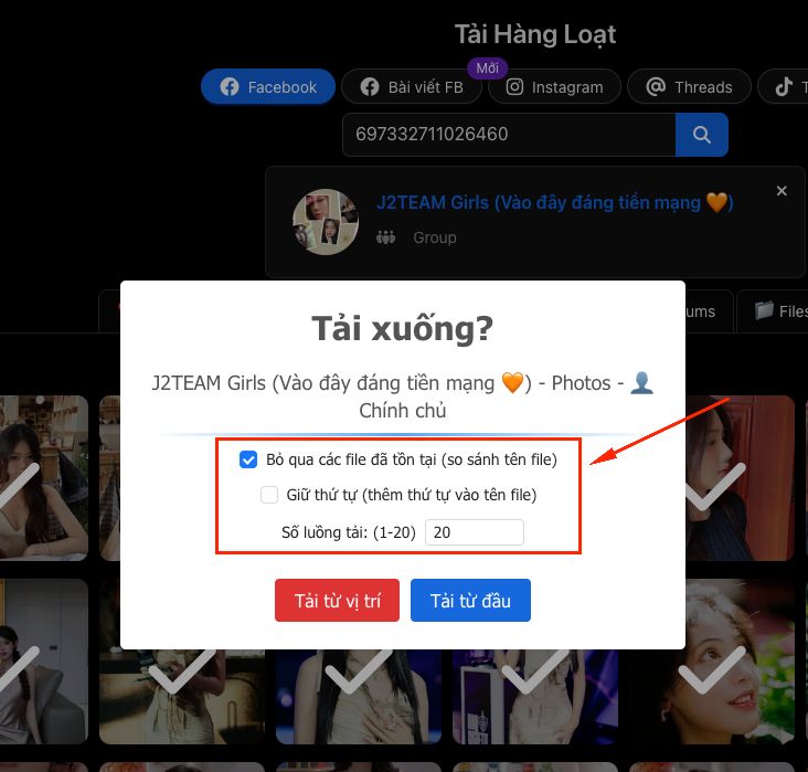 Tải hàng loạt đã thông minh hơn - FB AIO 🥳 – hình 1