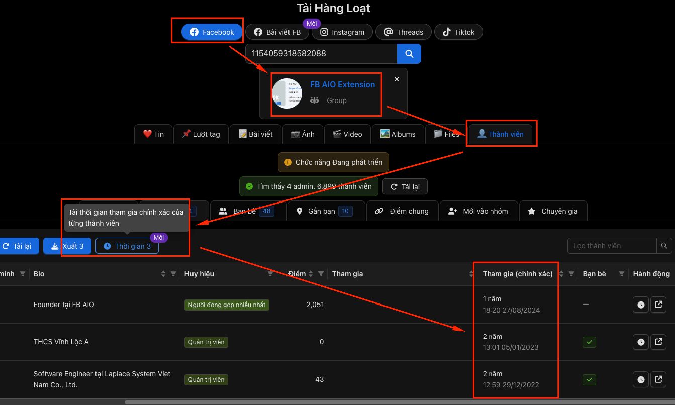 Biết người ấy tham gia nhóm fb (bất kỳ) vào thời điểm nào🤯 – hình 1