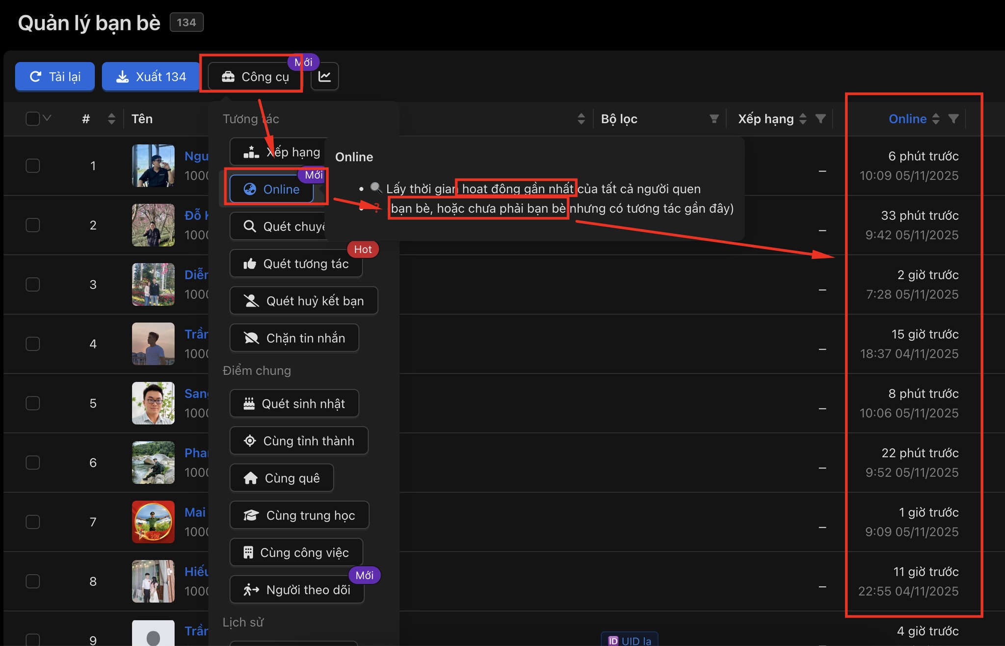 Ê nha, FB AIO xem thời gian online của bạn bè được nè 🤯 – hình 1