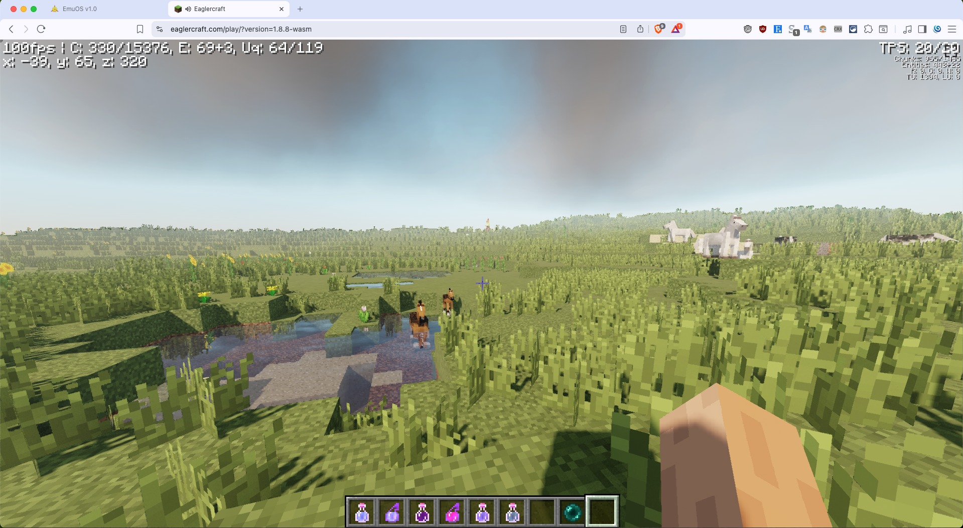 Chơi minecraft trên trình duyệt 🤯 – hình 1