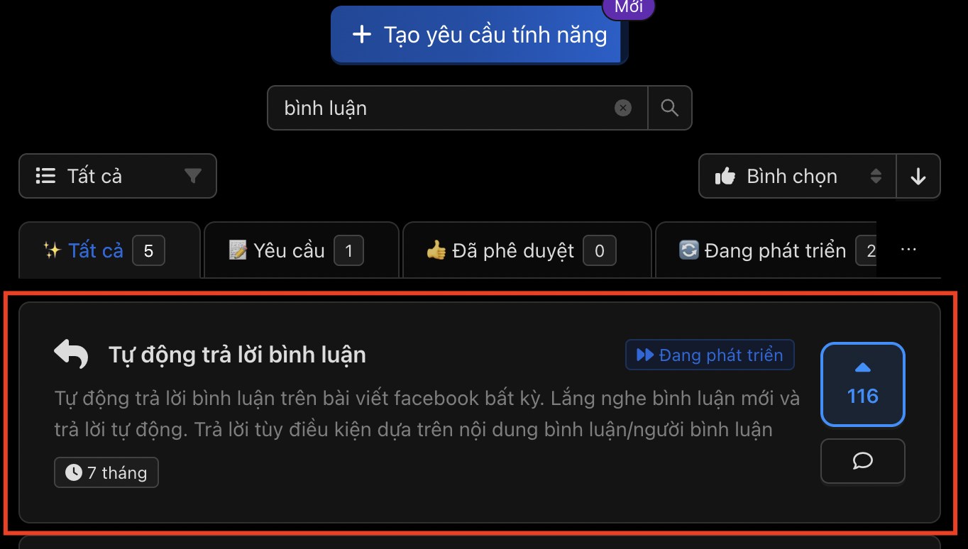 FB AIO - Tự động trả lời Bình luận fb 🌟 – hình 1