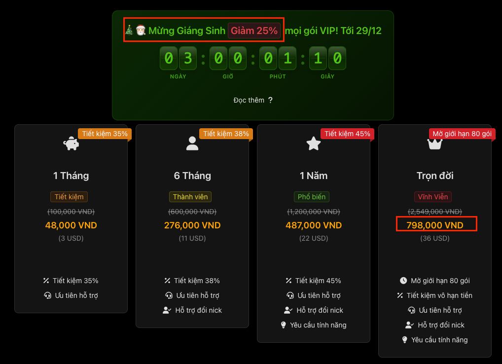 FB AIO x Merry Christmas = Giảm 25%🥳 – hình 1