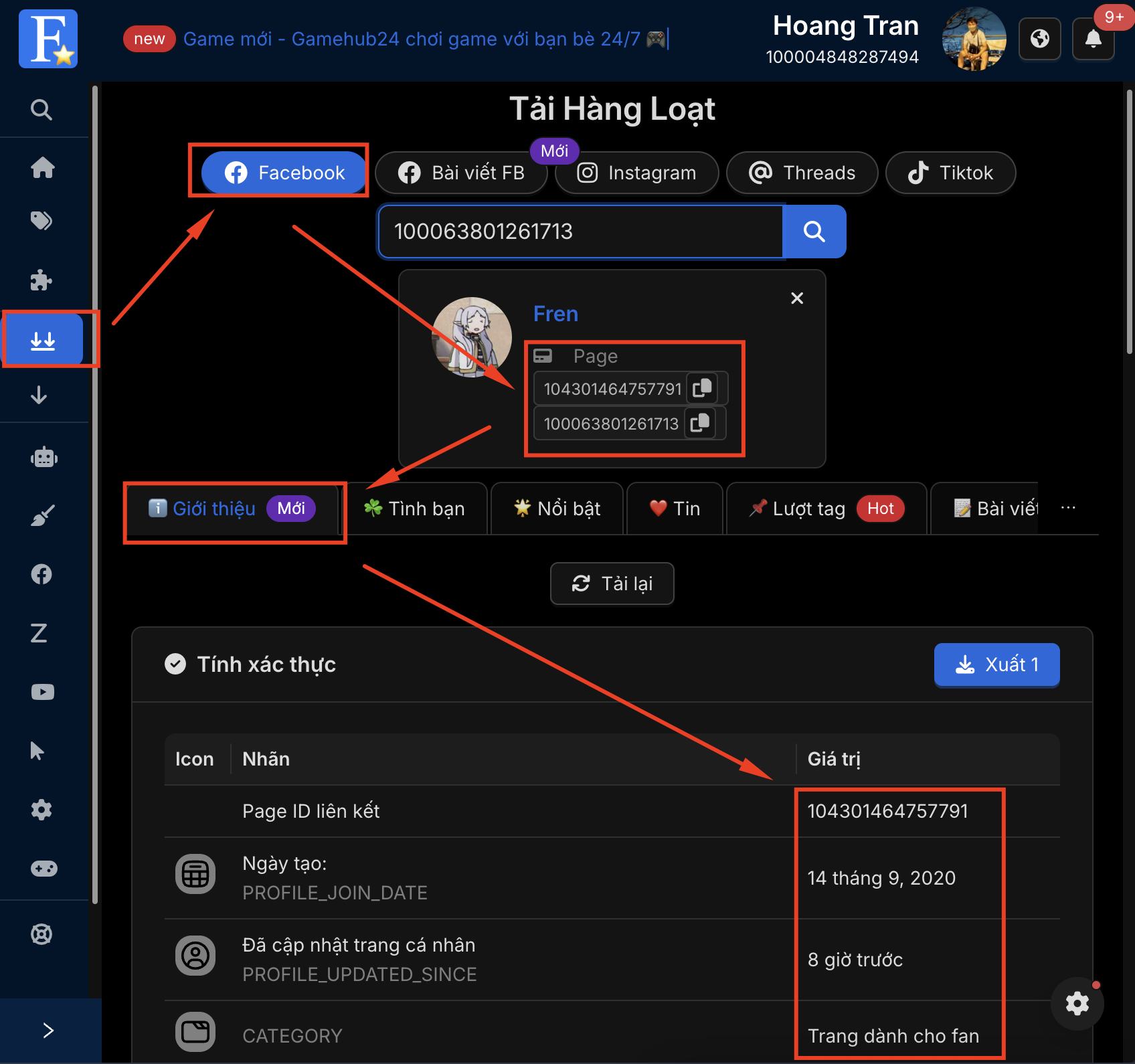 FB AIO - Check Minh bạch bất kỳ page FB nào 👀 – hình 1