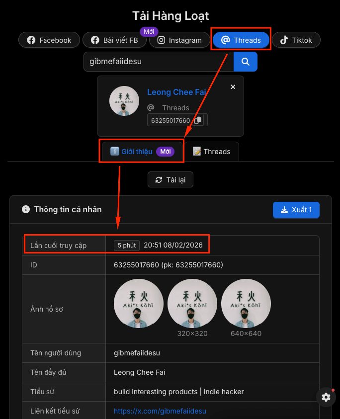 Ê ae, xem được ngta online từ bao giờ trên threads city nè 👀 – hình 1