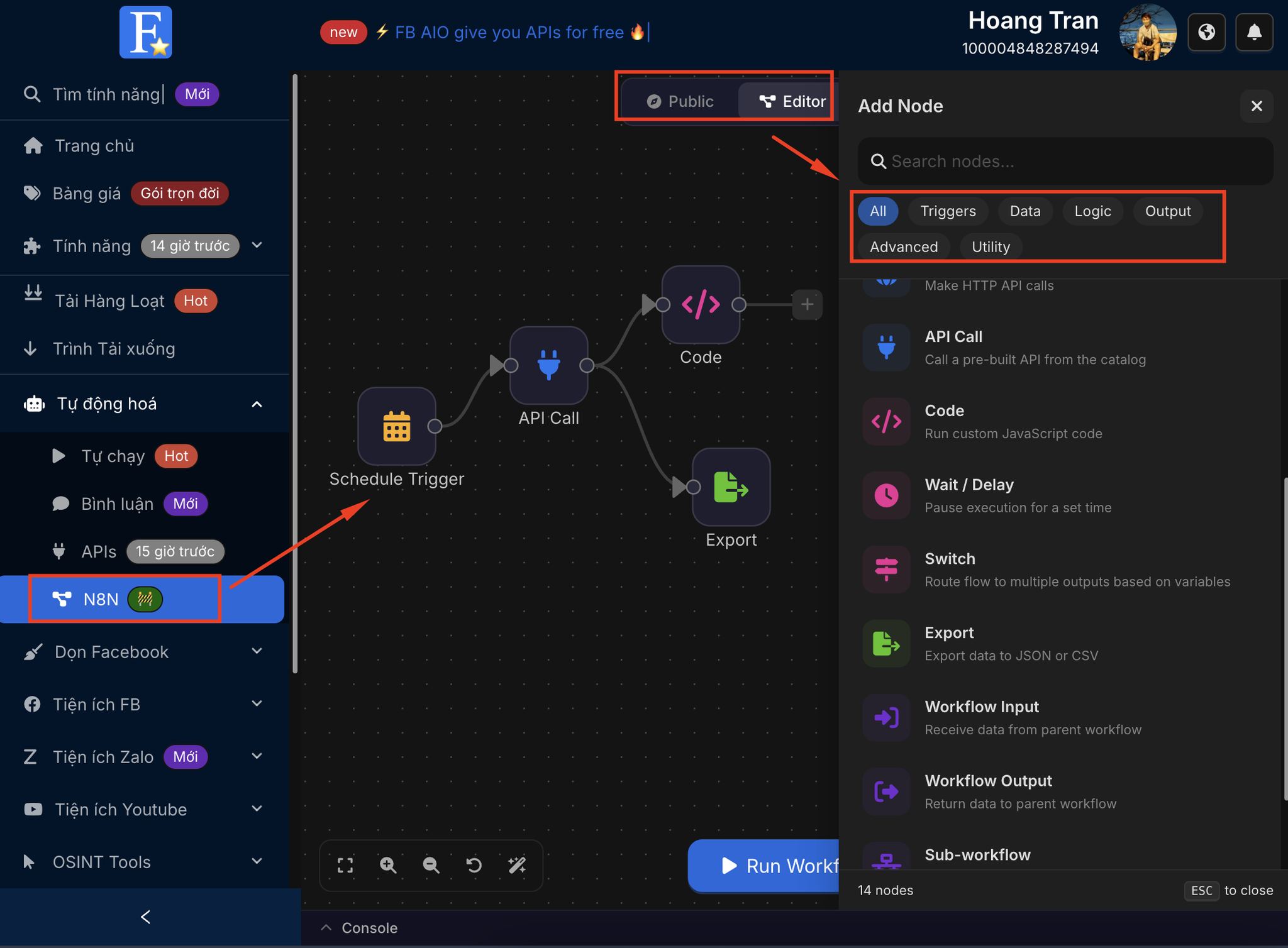 Công khai toàn bộ 145 API của FB AIO 🤯 – hình 2
